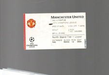 Biglietto usato - Manchester