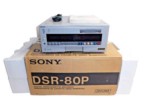 Sony dsr 80p - high-end, dvcam