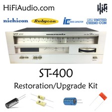 Marantz ST400 sintonizzatore ricostruzione restauro recap upgrade kit riparazione condensatore