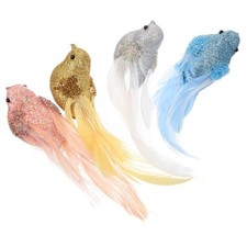  4 Pcs Colorful Hummingbirds
