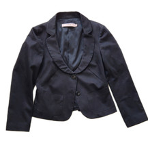 RED VALENTINO GARAVANI GIACCA DONNA BLAZER NERO COTONE 100% WOMAN VINTAGE 