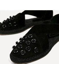 Zara espadrillas piatte - zara,