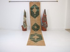 Tappeto runner turco - , verde