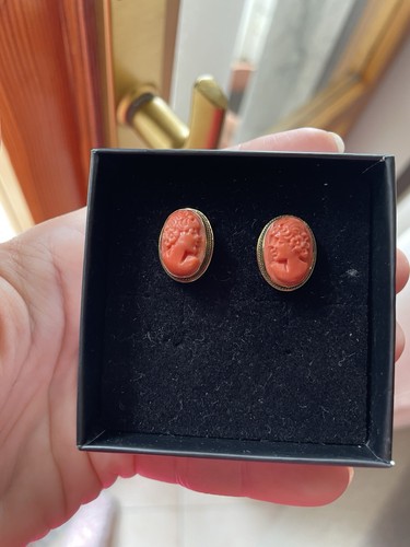 Orecchini cameo oro - cameo, 18