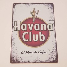 Insegna metallo havana club - metallo,