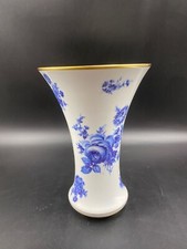 Vaso soprammobile SEVRES fiori blu cobalt oro