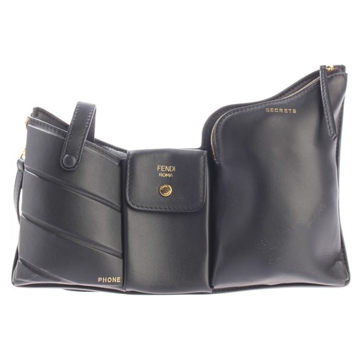 Borsa tracolla fendi nera - borsa,
