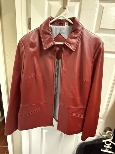 Giacca donna pelle - , rossa
