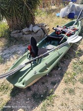 KAYAK RIGIDO 3 POSTI CON DUE OBLÒ STIVA, 2 PAGAIE, DUE SEDILI AGGANCIABILI, 2...