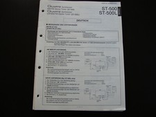 Manuale di servizio originale Technics ST-HD510 ST-HD310