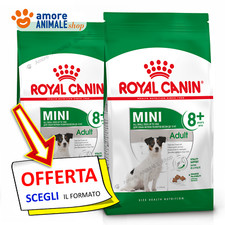 Royal Canin Dog → Adult MINI 8+ - 800 gr / 2 / 4 / 8 kg - Crocchette Cane, Cani