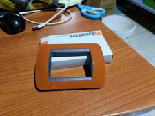 BTICINO L4803TR PLACCA 3 MODULI 3M SCATOLA RETT TEERRACOTTA LIVING INTERNATIONAL