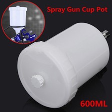 White 600ML Spray Gun Plastic