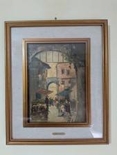 Quadro aldo pironti - pironti, paesaggio