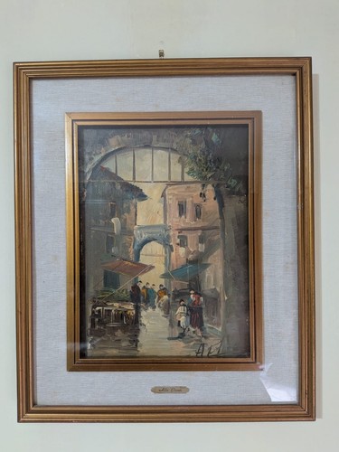 Quadro aldo pironti - aldo, paesaggio