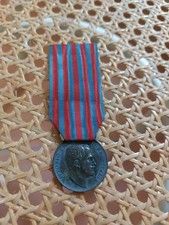 Medaglia Argento 1912 Campagna di Libia Regno Italia Vittorio Emanuele III