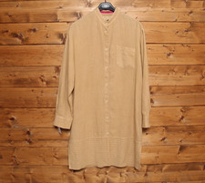 Abito ETRO 214 tg. 44 Usato (Sa2029) Beige Vintage Donna in Lino