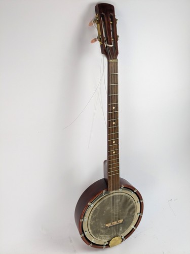 Chitarra banjo vintage legno