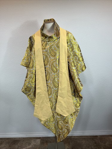Costume sacerdote giallo oro - sacerdote,