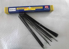 Raggi tondi NERO Bicicletta 290 x 2 con nipples 10pz