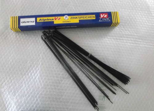 Raggi tondi nero bicicletta - raggi,