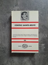 Marcel Proust - Contro Sainte-Beuve - NUE 153 - Einaudi, 1974