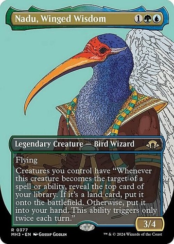 Mtg nadu winged wisdom - wisdom, 4