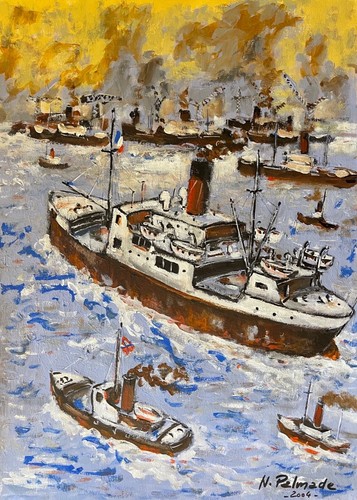 Remorchiatore alto mare e - mare,