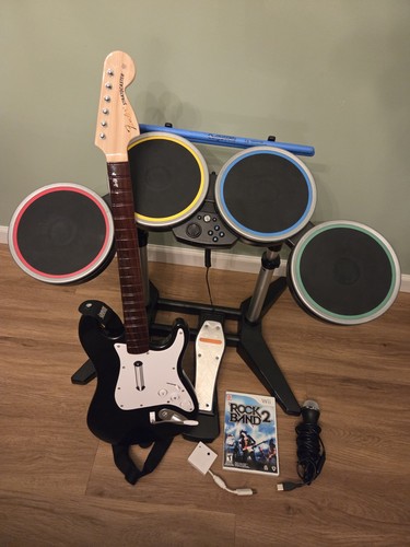 Wii harmonix rock band - rock, 2