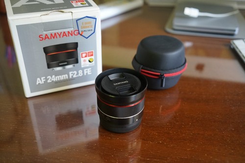 Obiettivo samyang 24mm - f2,8, fe