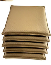 5 X Pelle Cuscino Vera Nappa