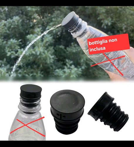 Tappo nero per - 1, bottiglie