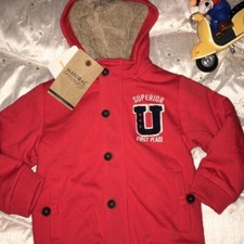 MAYORAL GIUBOTTO ROSSO CON CAPPUCCIO TAGLIA 3 ANNI