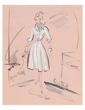 Grace kelly costume - costume, sketch