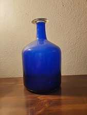 Vaso vintage blu cobalto