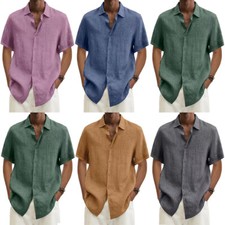 Camicia Casual In Lino A