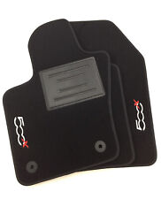 Tappetini auto compatibili FIAT 500X CROSS-LOUNGE-SPORT 2014 al 2024(2 LOGHI)