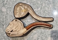 Antica pipa in schiuma di mare