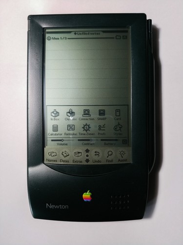 Raro prototipo apple newton - prototipo,