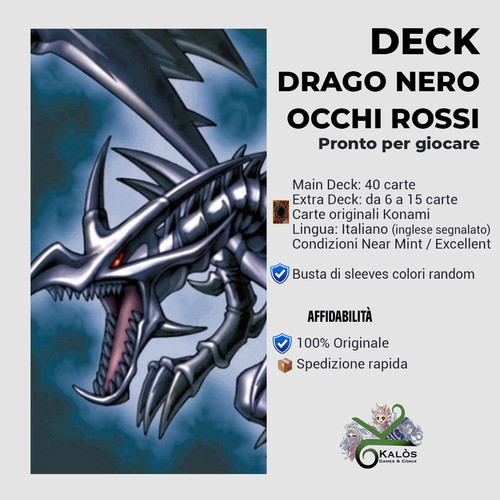 Yugioh mazzo deck drago - mazzo,