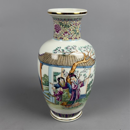 Vaso orientale porcellana - vaso,