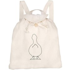 Zaino/zaino in tela 'Duck