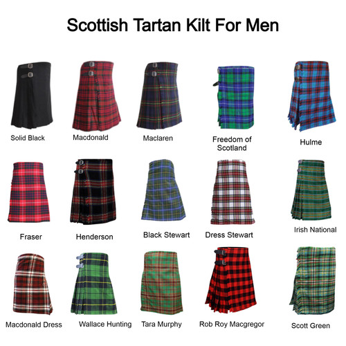 Kilt scozzesi uomo - scozzesi, iarde