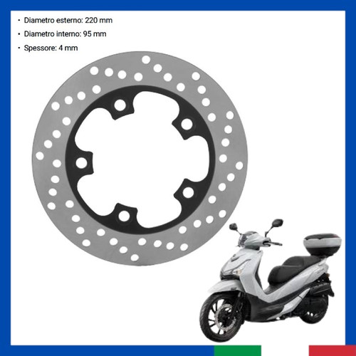 Disco freno anteriore scooter