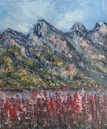 Quadro moderno mountain air - quadro,