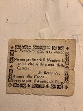 Santino antico ottocentesco