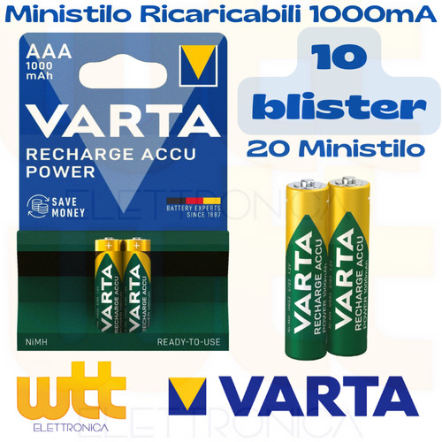 Blister batteria - 10,