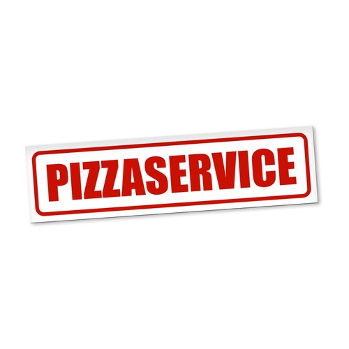 Servizio pizza targa - targa, magnetica