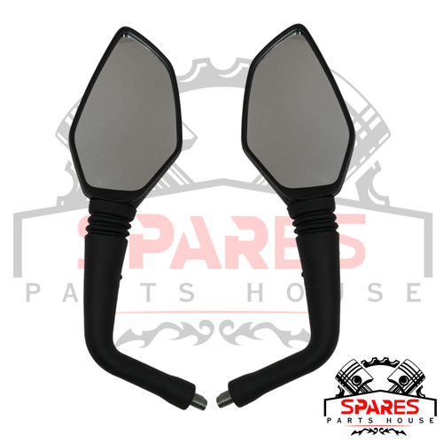 Set asta corta specchietto