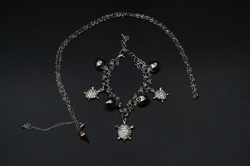 Collana charm spike - charm, (in